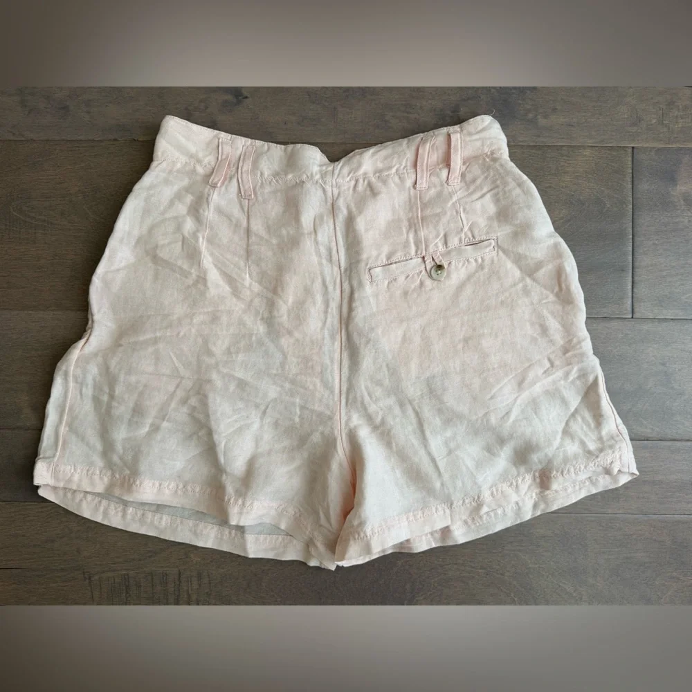 NWT Free People Calla Linen Trouser Shorts